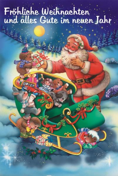 Weihnachtskarten Weihnachtskarte Glückwunschkarten Grußkarten Karten Weihnachtspost 22-0003